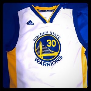 Boys Adidas NBA jersey.